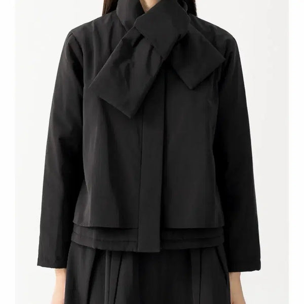 [BUNJANG] Eunoia Padded Jacket (Initial Version) with Scarf / 유노이아 패딩 자켓