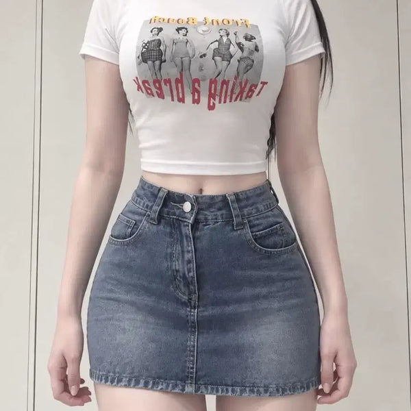 [BUNJANG] Fitted T-Shirt / 본인 착샷 포함)) 딱붙티 팝니다 !