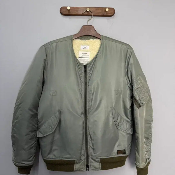 [BUNJANG] Espionage "Neckless Boa" MA-1 Jacket / 에스피오나지 넥리스 보아 MA-1 자켓 H3496