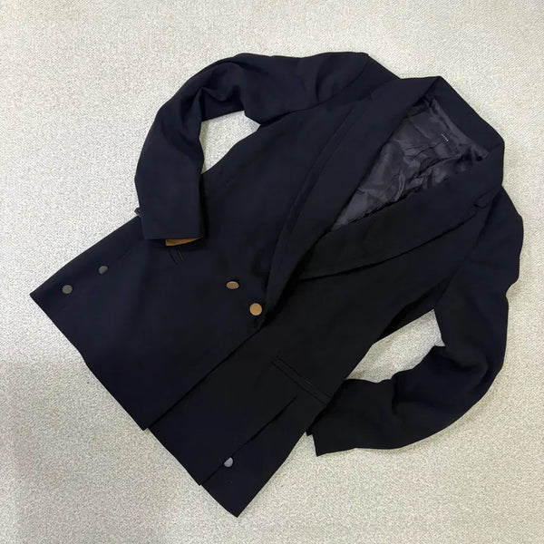 [BUNJANG] System Double Blazer Jacket / 82-94-160 시스템 더블 블레이저 자켓 0930K1