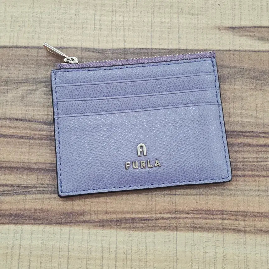 [BUNJANG] Furla Camelia Zip Card Case S / 훌라 Furla 카멜리아 지퍼 카드 케이스 S, 카드지갑