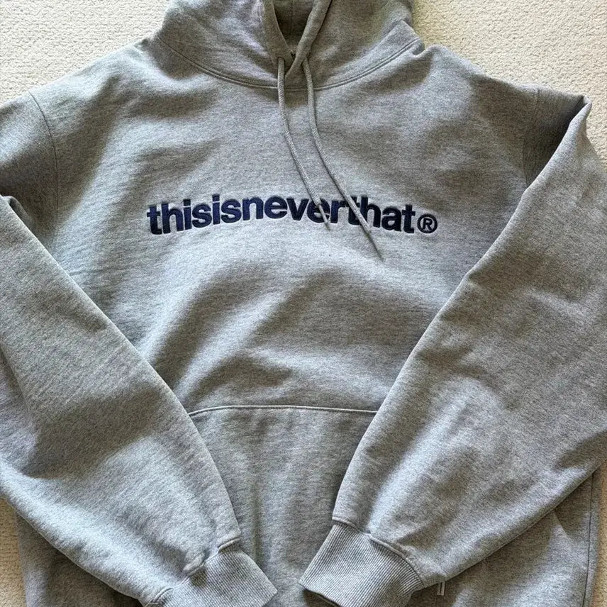 [BUNJANG] thisisneverthat Grey Hoodie / 디스이즈네버댓 회색 후드티