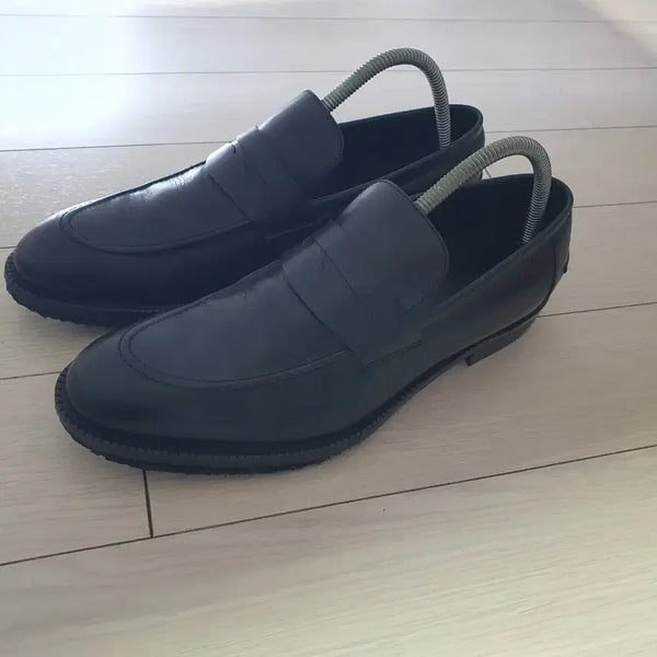 [BUNJANG] Gucci Leather Loafers Black / 남255구찌 로퍼