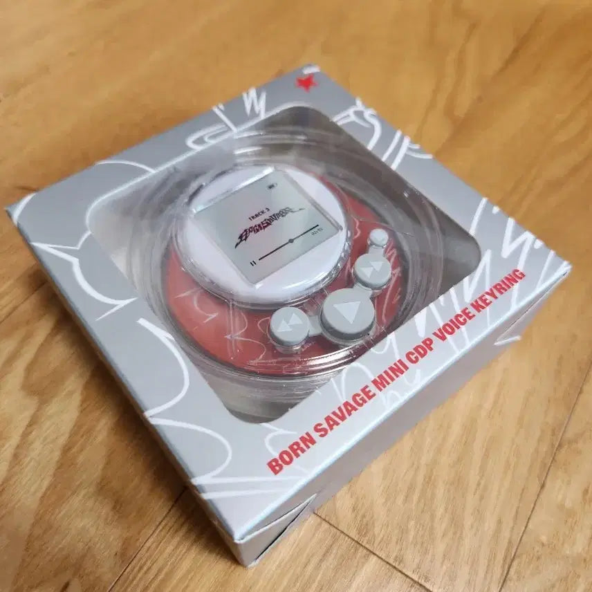 [BUNJANG] BORN SAVAGE Mini CDP Voice Keychain / BORN SAVAGE 미니 CDP 보이스 키링