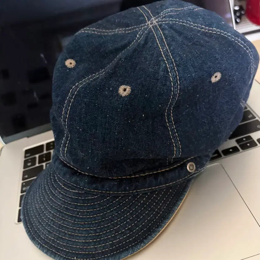 [BUNJANG] Decho Vintage Denim Cap / Decho 빈티지 데님 캡