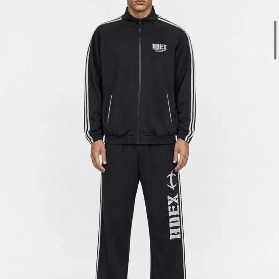 [BUNJANG] HDEX Mesh Tracksuit Set Black XL / HDEX 트랙 수트 세트 블랙 XL