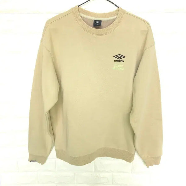 [BUNJANG] Umbro Authentic Beige Sweatshirt / 엄브로(Umbro) 정품 베이지 스웨트셔츠