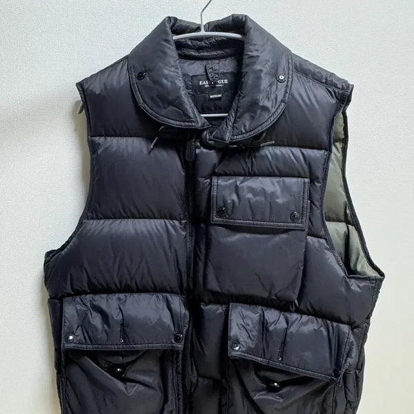 [BUNJANG] Eastlogg Wind Resistant Down Vest Black / 이스트로그 다운 베스트 패딩