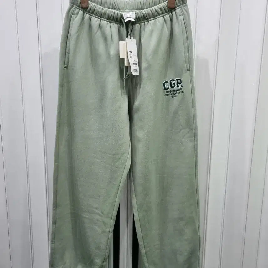 [BUNJANG] CGP Codi Graphy Jogger Pants Mint Unisex New / CGP 코디그래피 조거팬츠 민트 새상품 남여공용