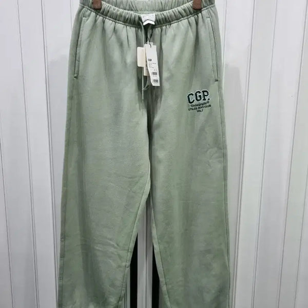 [BUNJANG] CGP Codi Graphy Jogger Pants Mint Unisex New / CGP 코디그래피 조거팬츠 민트 새상품 남여공용