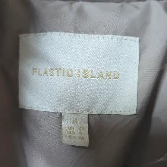 [BUNJANG] Plastic Island Fur Padded Jacket (M) / 플라스틱 아일랜드 퍼 패딩 M