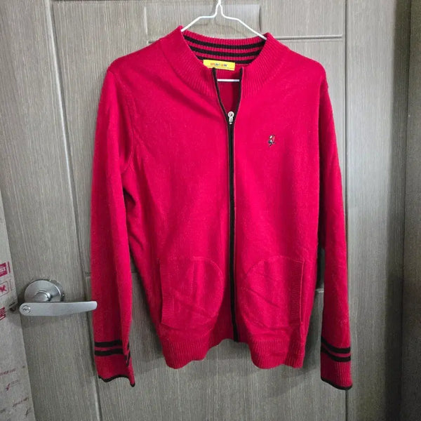[BUNJANG] MACO Cardigan Red / 마코 가디건 레드
