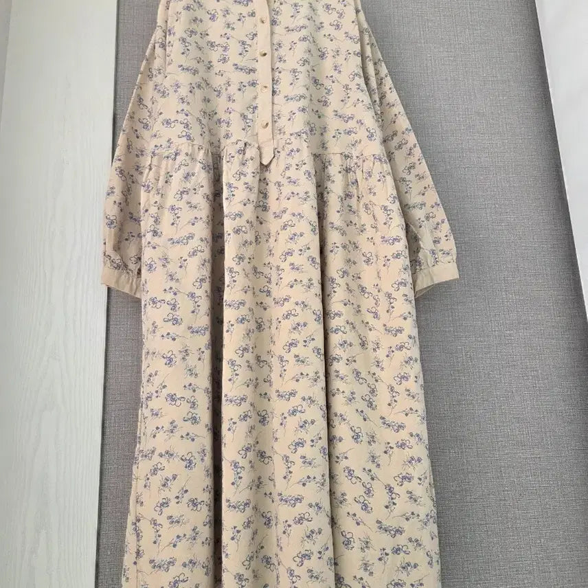 [BUNJANG] BLOOM Floral Maxi Dress / BLOOM 플로럴 풍성롱원피스