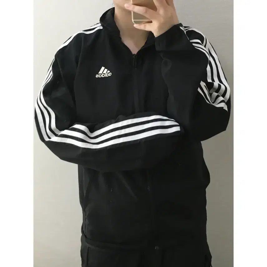 [BUNJANG] Adidas Training Windbreaker Jacket - Size S / 아디다스 트레이닝 바람막이 S