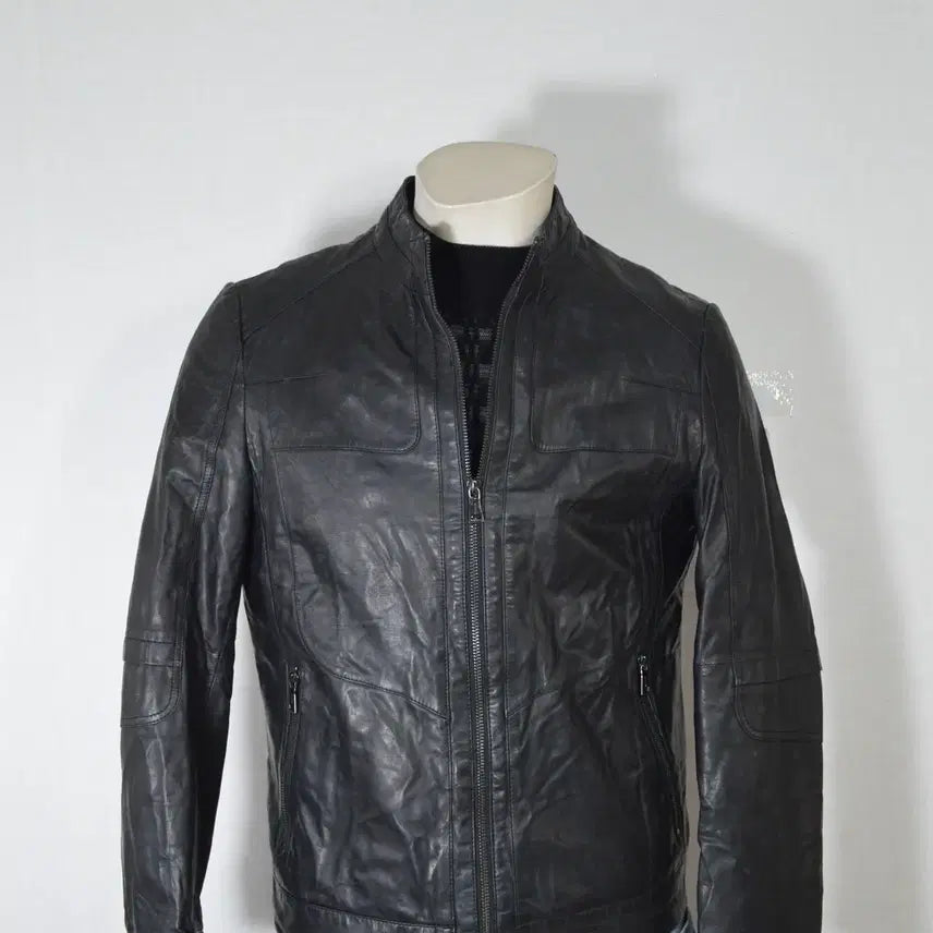 [BUNJANG] Men's Spring/Autumn Leather Jacket Size 95 / 남/춘추/가죽/자켓/95