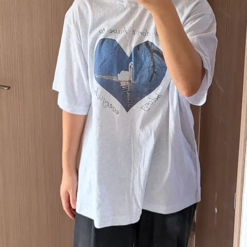 [BUNJANG] Box Short Sleeve T-Shirt / 박스.반팔 티셔츠 새상품