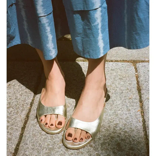 [BUNJANG] Lemels Jina Sandal Gold / lemels 레멜 지나 샌들 골드