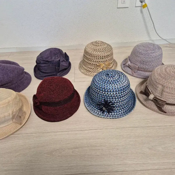 [BUNJANG] Women's Hat Set (8 Pieces) / 여성 모자 8종 세트