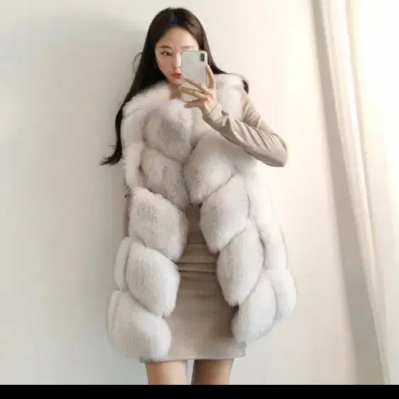 [BUNJANG] Saga Fox Pompom Vest / [F] 사가폭스 폼폼이 베스트