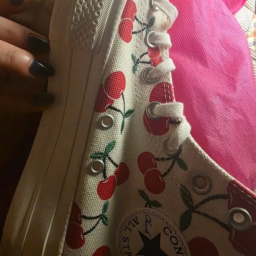 [BUNJANG] Converse High-Top Sneakers (Size 250) / 새상품)컨버스 하이탑 250