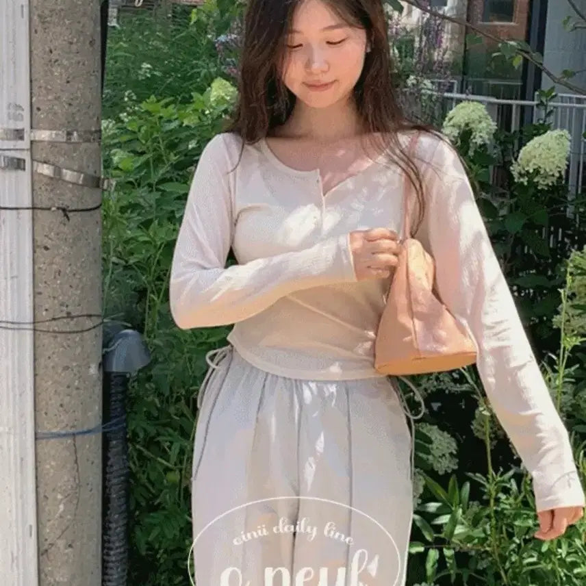 [BUNJANG] OINee Yuse Top Ivory / 오이니 유즈 탑 yuse top 아이보리