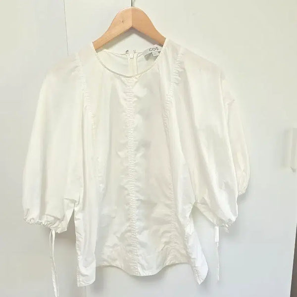 [BUNJANG] COS Women's White Blouse / COS 여성 블라우스 화이트