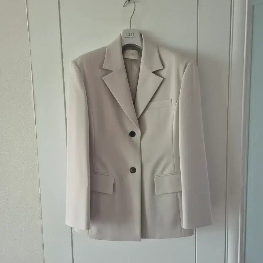 [BUNJANG] ORR Oversized Fit Jacket Beige / ORR 오버핏 자켓 베이지