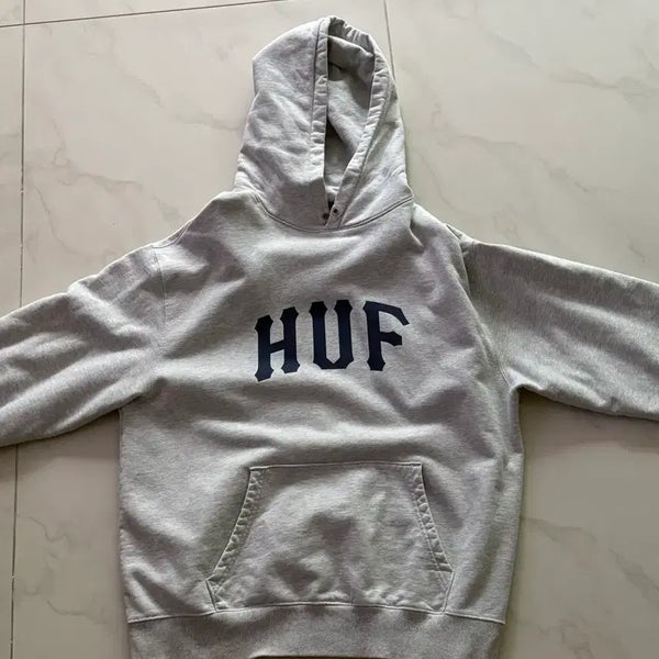 [BUNJANG] Huf White Hoodie / 허프 후드티 화이트