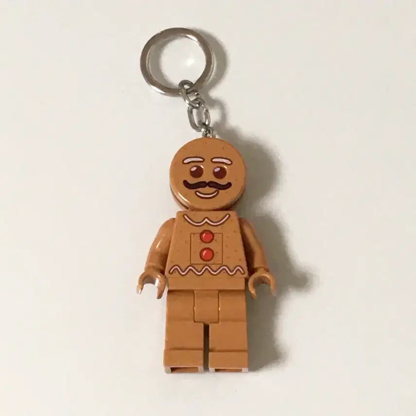 [BUNJANG] LEGO Gingerbread Cookie Light Keychain / LEGO 레고스토어 정품 진저브레드 쿠키 라이트 키체인 키링