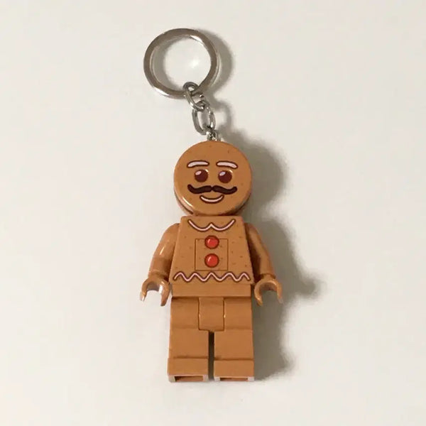 [BUNJANG] LEGO Gingerbread Cookie Light Keychain / LEGO 레고스토어 정품 진저브레드 쿠키 라이트 키체인 키링