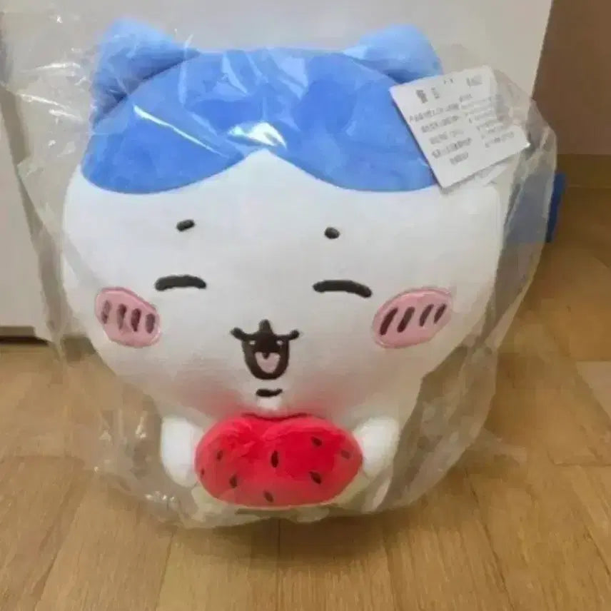 [BUNJANG] Chiikawa Hachiware Watermelon Plush 35cm / 먼작귀 치이카와 하치와레(가르마) 35cm 수박인형 대형 인형 판매합니다.