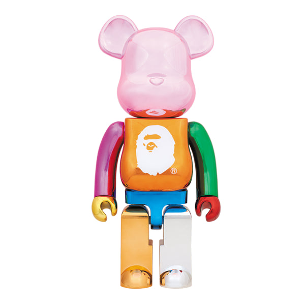 [BUNJANG] BAPE Be@rbrick Multi Chrome 100% / 베어브릭 베이프 멀티크롬 100%