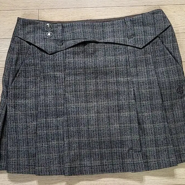 [BUNJANG] Phantom Golf Women's Check Pattern Winter Skirt Size 67 / 팬텀 추동겨울골프 스커트67