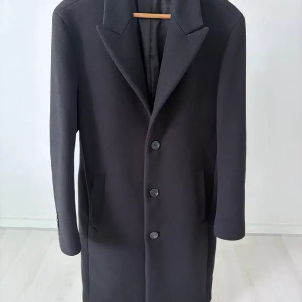 [BUNJANG] System Cashmere Blend Single Coat Size 100 / 시스템 캐시미어 혼방 싱글 코트 100