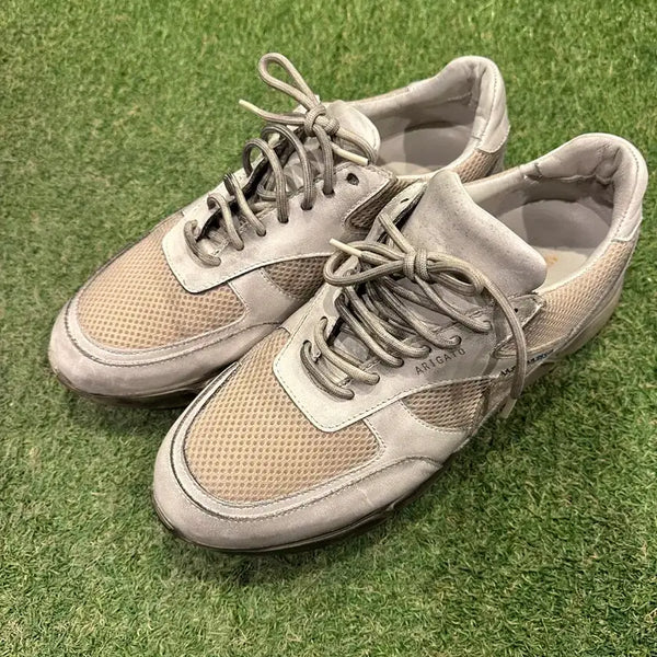 [BUNJANG] ARIGATO Sneakers Gray/Beige Size 42 / ARIGATO 스니커즈 그레이/베이지 42