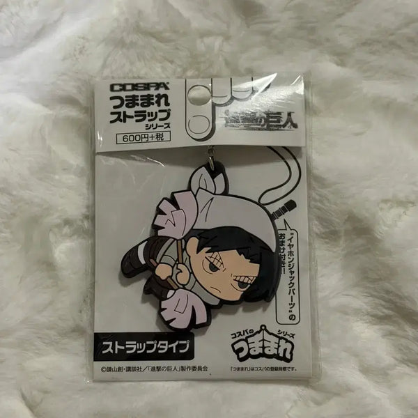 [BUNJANG] Attack on Titan Levi Dangling Strap / 진격의 거인 리바이 아커만 대롱대롱 스트랩