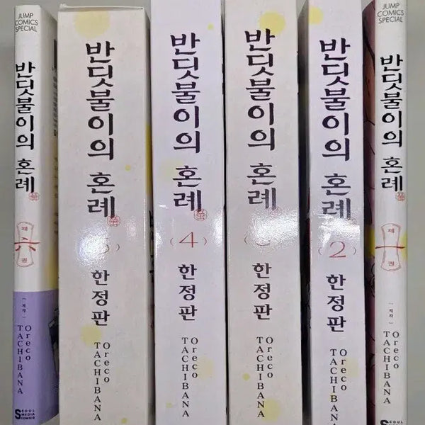 [BUNJANG] Firefly's Wedding Vol. 1-6 Limited Edition Set / 반딧불이의 혼례 1~6권 한정판 팝니다
