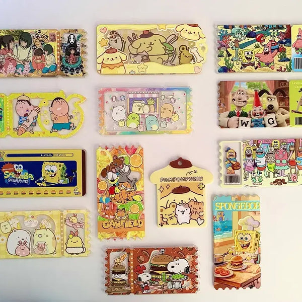 [BUNJANG] Acrylic Keychain Collection 2 (Various Characters) / [키링] 아크릴 키링2탄(지브리, 스폰지밥, 산리오, 스밋코구라시, 미키, 페코, 커비, 키캣, 맹구등)