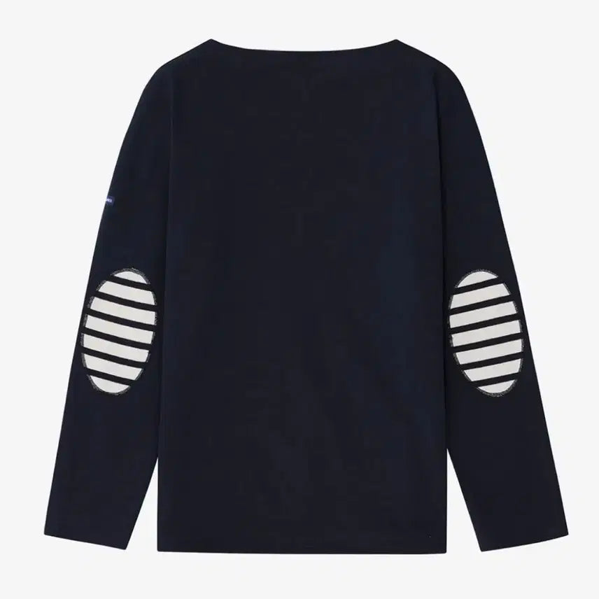 [BUNJANG] Saint James Elbow Patch Long Sleeve T-Shirt / 세인트제임스 엘보 패치 긴팔티셔츠