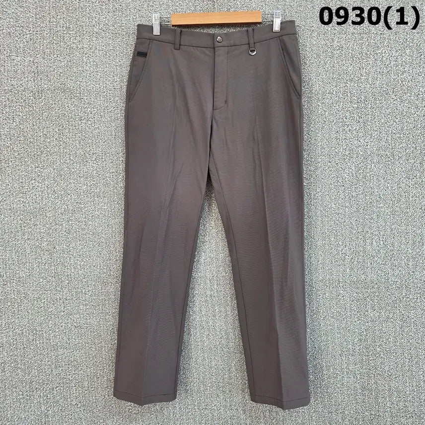 [BUNJANG] Black & White Golf Pants Grey Size 32 / 블랙앤화이트 골프 바지 그레이색상 32