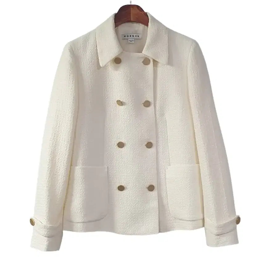 [BUNJANG] MORGAN Tweed Double-Button Jacket / MORGAN 모르간 트위드쟈켓 55