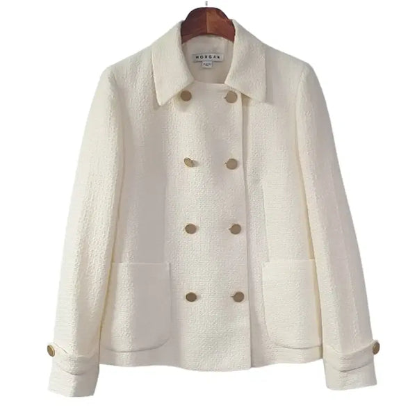 [BUNJANG] MORGAN Tweed Double-Button Jacket / MORGAN 모르간 트위드쟈켓 55