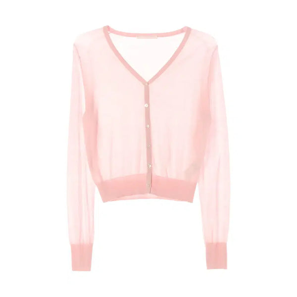 [BUNJANG] Tanat T/T Silk Sheer Cardigan / 타낫 T/T 실크 시어 가디건