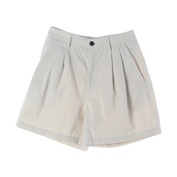 [BUNJANG] Elioti One-Tuck Cotton Shorts / 엘리오티 원턱 코튼 숏팬츠