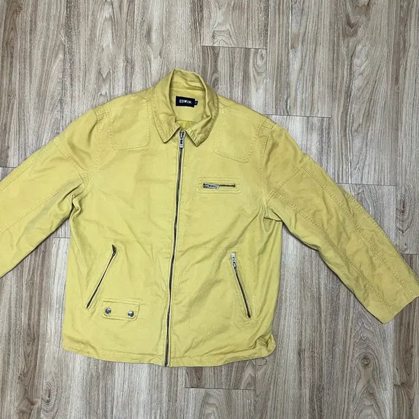 [BUNJANG] Edwin Washed Work Blouson Jacket / 에드윈 워싱 워크 블루종 자켓