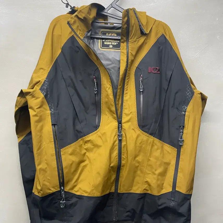 [BUNJANG] K2 Gore-Tex Jacket Yellow/Black Size 95 / K2 고어텍스 자켓 옐로우/블랙95
