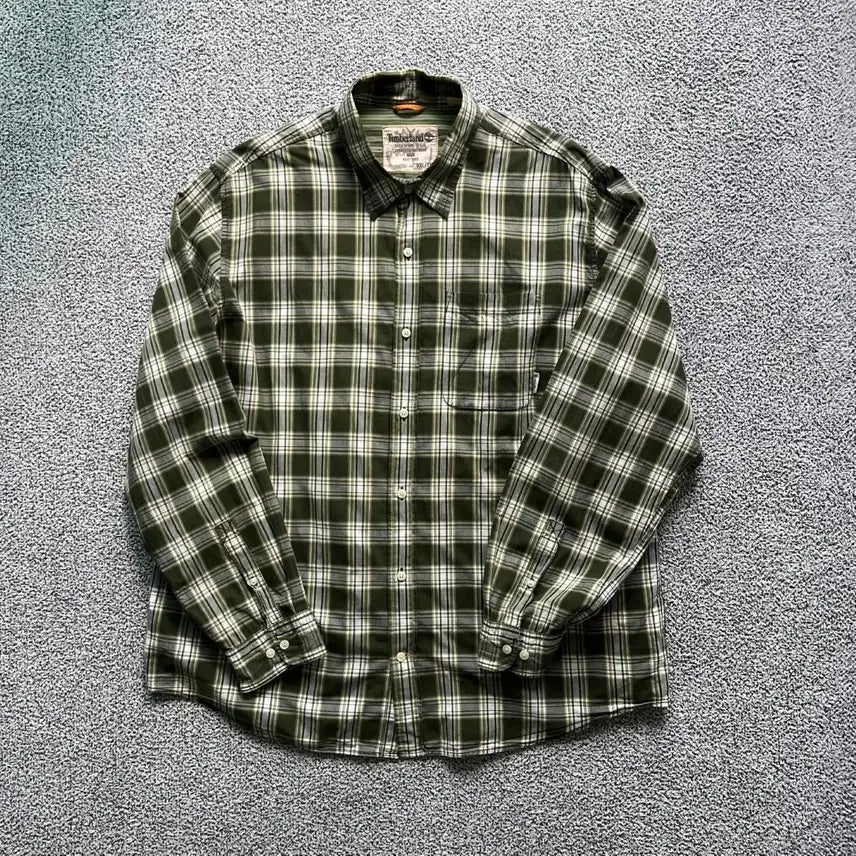 [BUNJANG] Timberland Checkered Shirt / Timberland . 팀버랜드 체크셔츠