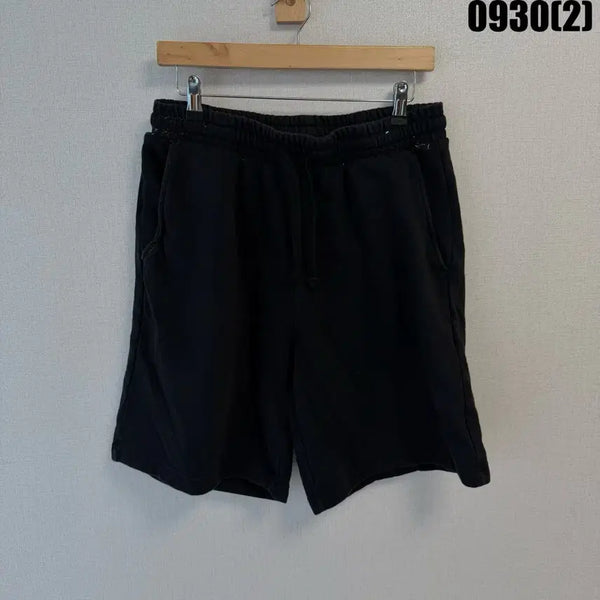 [BUNJANG] TOPTEN Black Training Shorts XL / 탑텐 블랙 트레이닝 반바지 XL