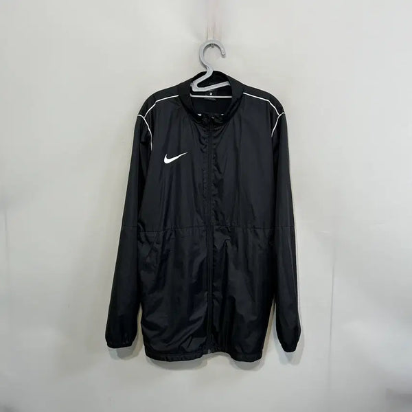 [BUNJANG] Nike Swoosh Windbreaker Jacket Black / 나이키 스우시 바람막이 110 블랙