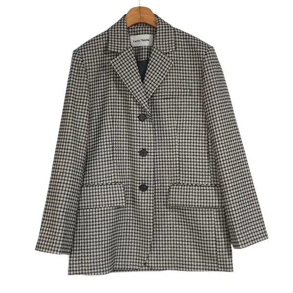 [BUNJANG] Lucky Marche Boy Fit Tweed Jacket / 럭키마르쉐 보이핏 트위드쟈켓 55